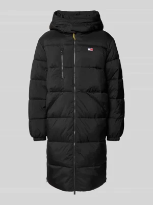Płaszcz pikowany o kroju regular fit z wyhaftowanym logo model ‘VAIL’ Tommy Jeans