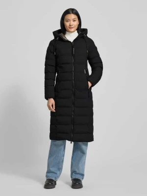 Płaszcz pikowany o kroju regular fit z zamkiem błyskawicznym dwustronnym model ‘Gamp’ khujo