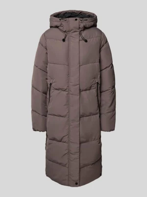 Płaszcz pikowany o kroju relaxed fit z kapturem model ‘MAGGI LIFE’ Only
