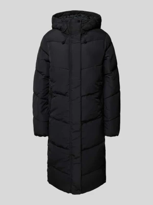 Płaszcz pikowany o kroju relaxed fit z kapturem model ‘MAGGI LIFE’ Only