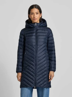 Płaszcz pikowany o kroju slim fit z odpinanym kapturem s.Oliver RED LABEL