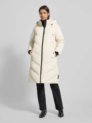 Płaszcz pikowany o prostym kroju z kapturem s.Oliver RED LABEL