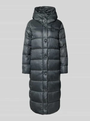Płaszcz pikowany z detalem z logo model ‘BELLEVUE’ Blauer Usa