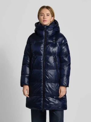 Płaszcz pikowany z dwustronnym zamkiem błyskawicznym model ‘ARMORY’ Blauer Usa