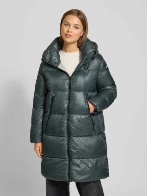 Płaszcz pikowany z dwustronnym zamkiem błyskawicznym model ‘ARMORY’ Blauer Usa