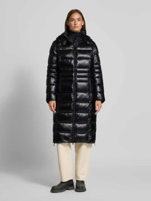 Płaszcz pikowany z dwustronnym zamkiem błyskawicznym model ‘DALIA LONG’ Frieda & Freddies