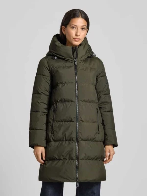 Płaszcz pikowany z dwustronnym zamkiem błyskawicznym model ‘MANLIE’ ECOALF