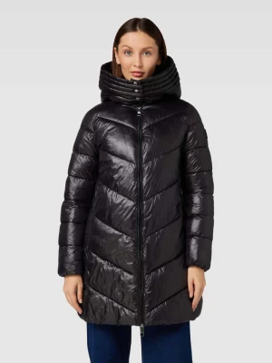 Płaszcz pikowany z dwustronnym zamkiem błyskawicznym model ‘Petrana2’ BOSS Black Women