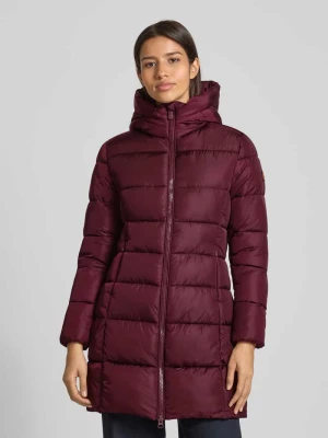 Płaszcz pikowany z dwustronnym zamkiem błyskawicznym model ‘Taylor’ SAVE THE DUCK