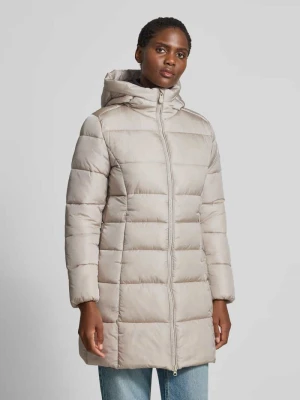 Płaszcz pikowany z dwustronnym zamkiem błyskawicznym model ‘Taylor’ SAVE THE DUCK