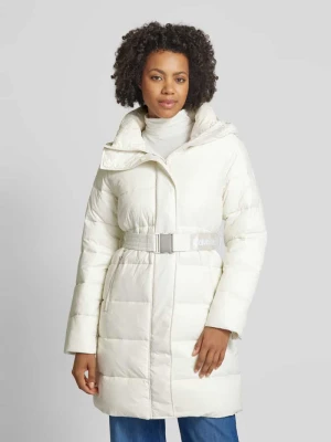 Płaszcz pikowany z kapturem Calvin Klein Jeans