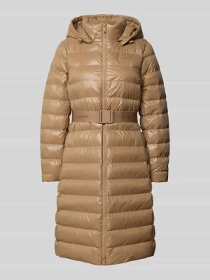 Płaszcz pikowany z kapturem Calvin Klein Womenswear