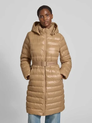 Płaszcz pikowany z kapturem Calvin Klein Womenswear