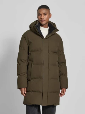 Płaszcz pikowany z kapturem CINQUE