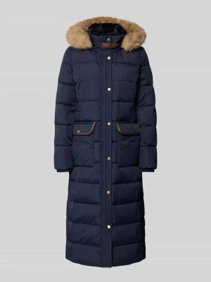 Płaszcz pikowany z kapturem Lauren Ralph Lauren