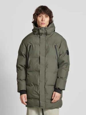 Płaszcz pikowany z kapturem model ‘ALPHA’ jack & jones