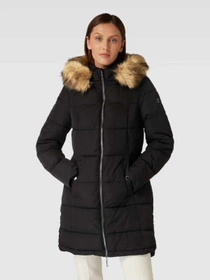 Płaszcz pikowany z kapturem model ‘Bac’ Fransa