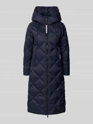 Płaszcz pikowany z kapturem model ‘CILIA’ khujo