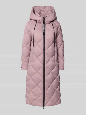 Płaszcz pikowany z kapturem model ‘CILIA’ khujo