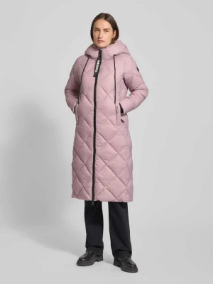 Płaszcz pikowany z kapturem model ‘CILIA’ khujo