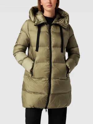 Płaszcz pikowany z kapturem model ‘LEONIE’ COMO NO 1