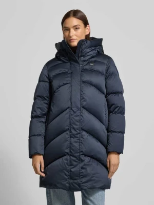 Płaszcz pikowany z kapturem model ‘OPERA’ Blauer Usa