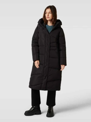 Płaszcz pikowany z kapturem model ‘Wanda’ Mazine