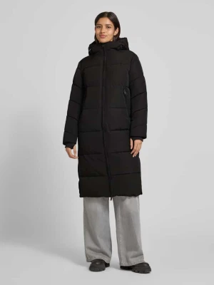 Płaszcz pikowany z kapturem WITHBLACK