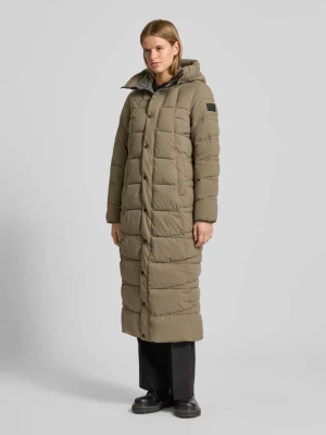 Płaszcz pikowany z listwą guzikową i wpuszczanymi kieszeniami model ‘Whistler’ G-Star Raw