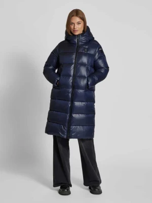 Płaszcz pikowany z naszywką z logo Blauer USA