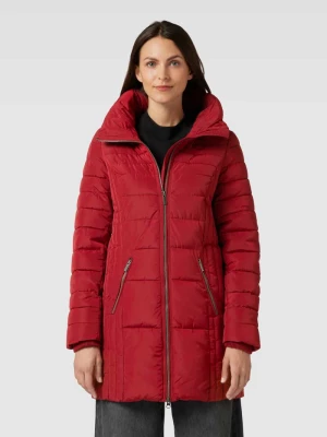 Płaszcz pikowany z odpinanym kapturem model ‘Nina’ Soyaconcept