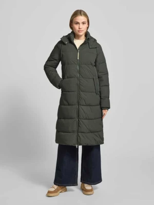 Płaszcz pikowany z wpuszczanymi kieszeniami camel active