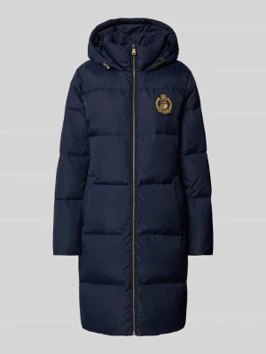 Płaszcz pikowany z wyhaftowanym logo Lauren Ralph Lauren