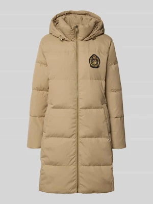 Płaszcz pikowany z wyhaftowanym logo Lauren Ralph Lauren