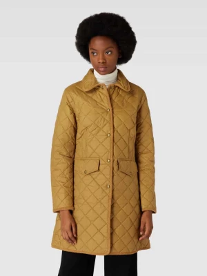 Płaszcz pikowany z wykładanym kołnierzem Polo Ralph Lauren