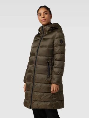 Płaszcz pikowany zapinany na zamek błyskawiczny dwustronny Marc Cain