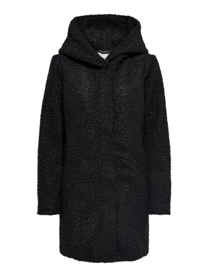 JDY Płaszcz pluszowy "Sonya" w kolorze czarnym rozmiar: XS