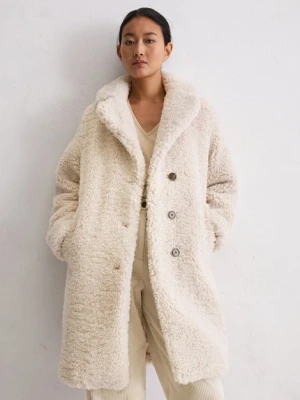 Płaszcz pluszowy zrelaksowany Marc O'Polo