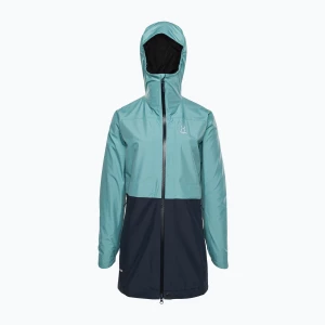 Płaszcz przeciwdeszczowy damski Haglöfs Wilda GTX Parka frost blue/tarn blue