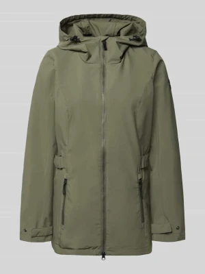 Płaszcz przeciwdeszczowy o kroju regular fit z detal z logo G.I.G.A. DX