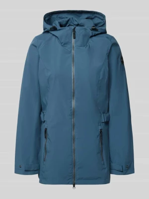 Płaszcz przeciwdeszczowy o kroju regular fit z detal z logo G.I.G.A. DX