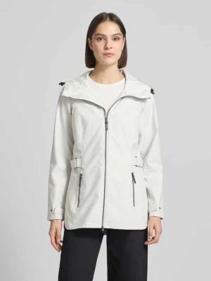 Płaszcz przeciwdeszczowy o kroju regular fit z detal z logo G.I.G.A. DX