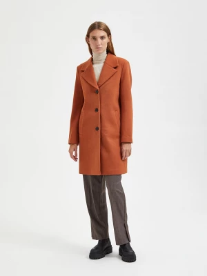 SELECTED FEMME Płaszcz przejściowy "Sasja" w kolorze pomarańczowym rozmiar: 34