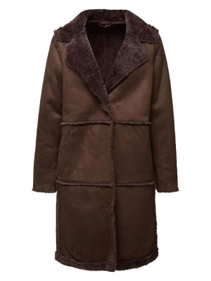 ESPRIT Płaszcz przejściowy w kolorze ciemnobrązowym rozmiar: M