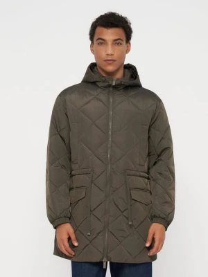 Płaszcz puchowy Armani Exchange czarny