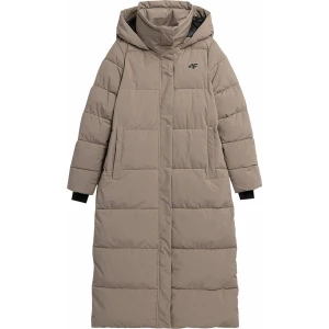 Płaszcz puchowy damski 4FAW23TDJAF237 4F