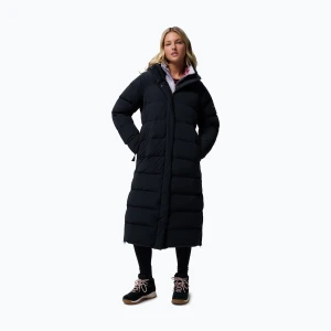 Płaszcz puchowy damski Columbia Amaze Puff Long Hooded black
