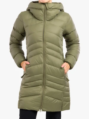 Płaszcz puchowy damski Columbia Autumn Park Down Mid Jacket - green