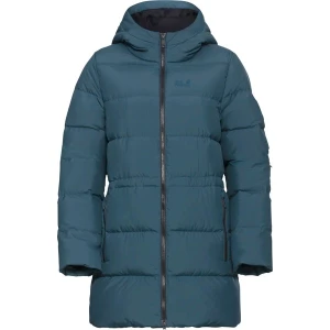 Płaszcz puchowy damski Frozen Palace Long Jack Wolfskin