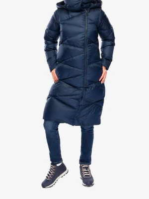 Płaszcz puchowy damski Helly Hansen Tundra Down Coat - navy/vaporous grey/gum